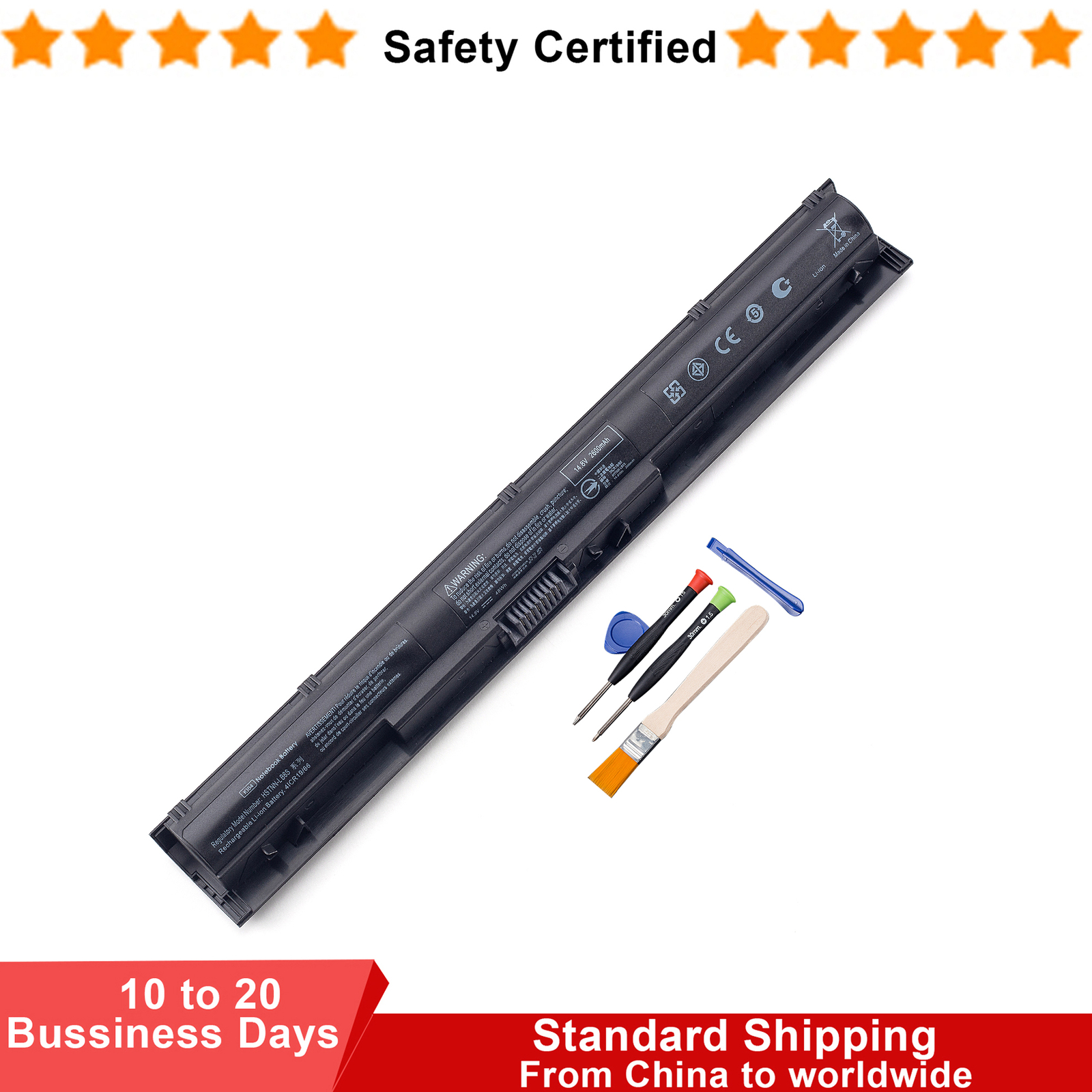 K104 KI04 Laptop Battery For HP Pavilion 14/15/17-AB000 HSTNN-LB6S 800049-001