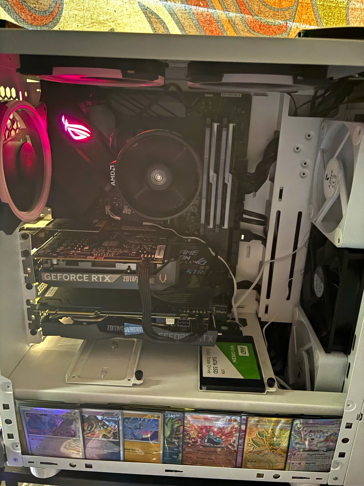 ASUS ROG Ryzen 5 3600x 32gb ram GeForce RTX  5060 and 2070 super