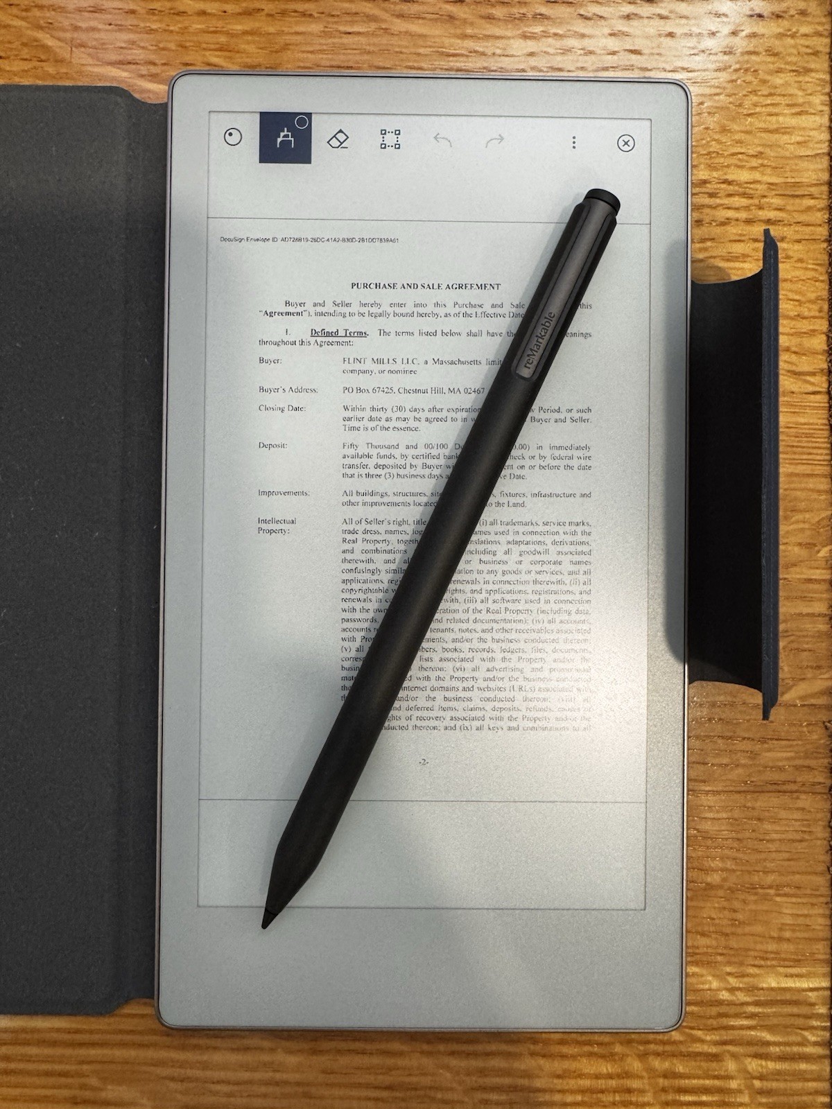 reMarkable Paper Pro Move + Marker Plus -  - open box