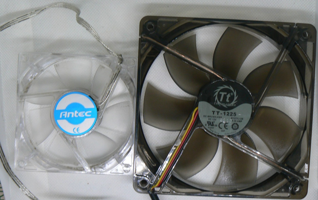 Lot of PC Case Fans – Mixed Brands & Sizes – Used & Tested – Computer Cooling