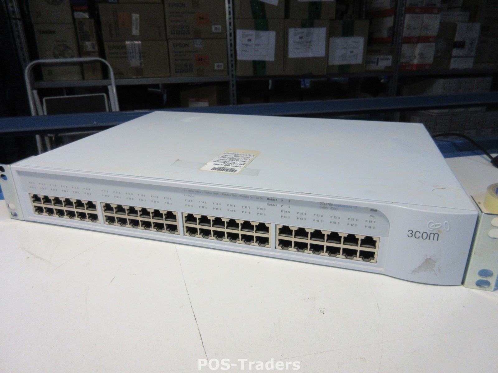 3Com SuperStack 3 3C17100 48-Port External Switch Managed Stackable 10/100