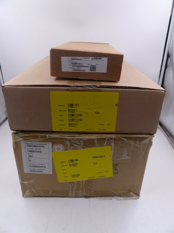 ADVA OPTICAL FIBER SERVICE PLATFORM FSP 3000R7 40CSM-FL/2HU F7/NCU-II
