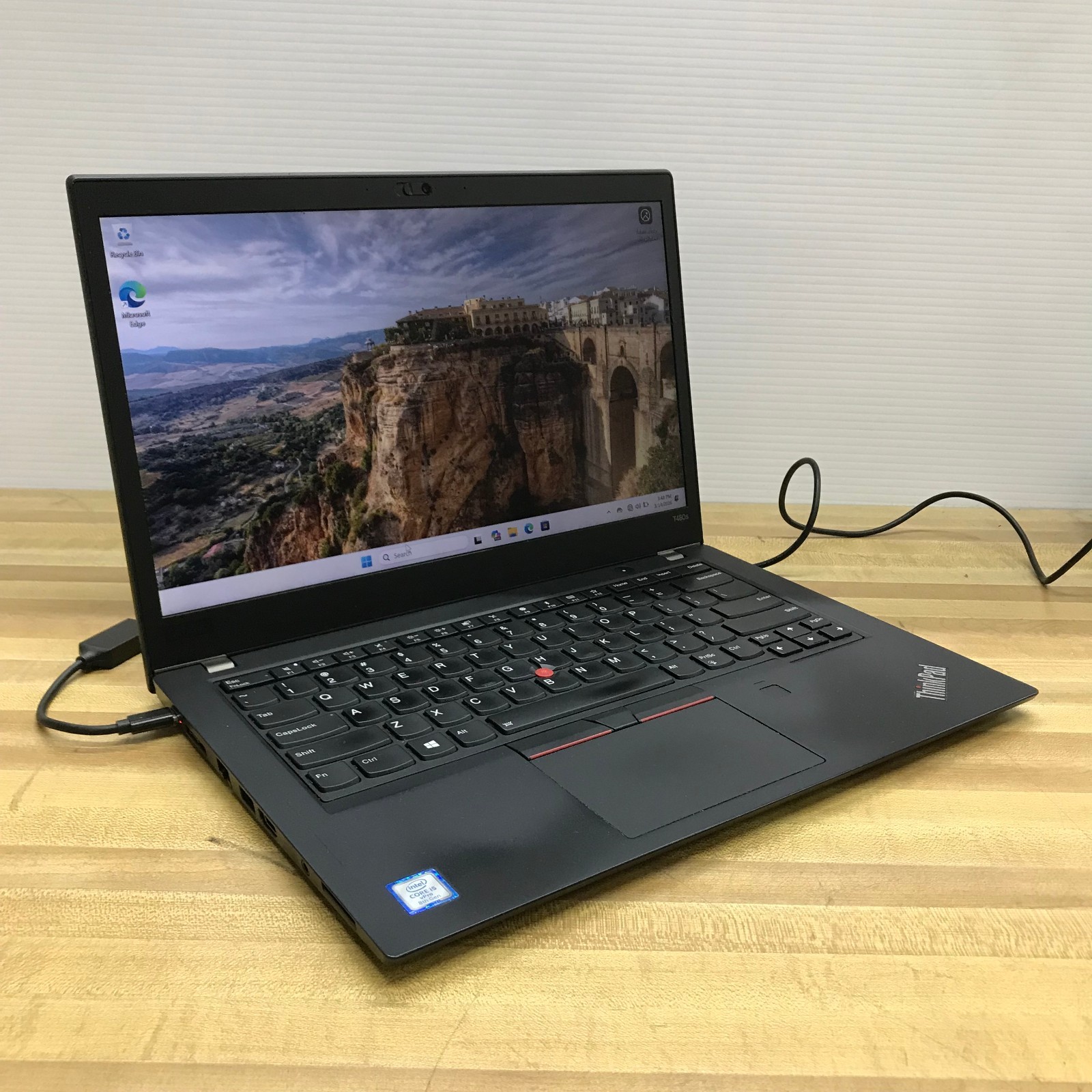 Lenovo ThinkPad T480s Touch Laptop i5-8350U 8GB RAM 256GB SSD (Windows 11 Pro)