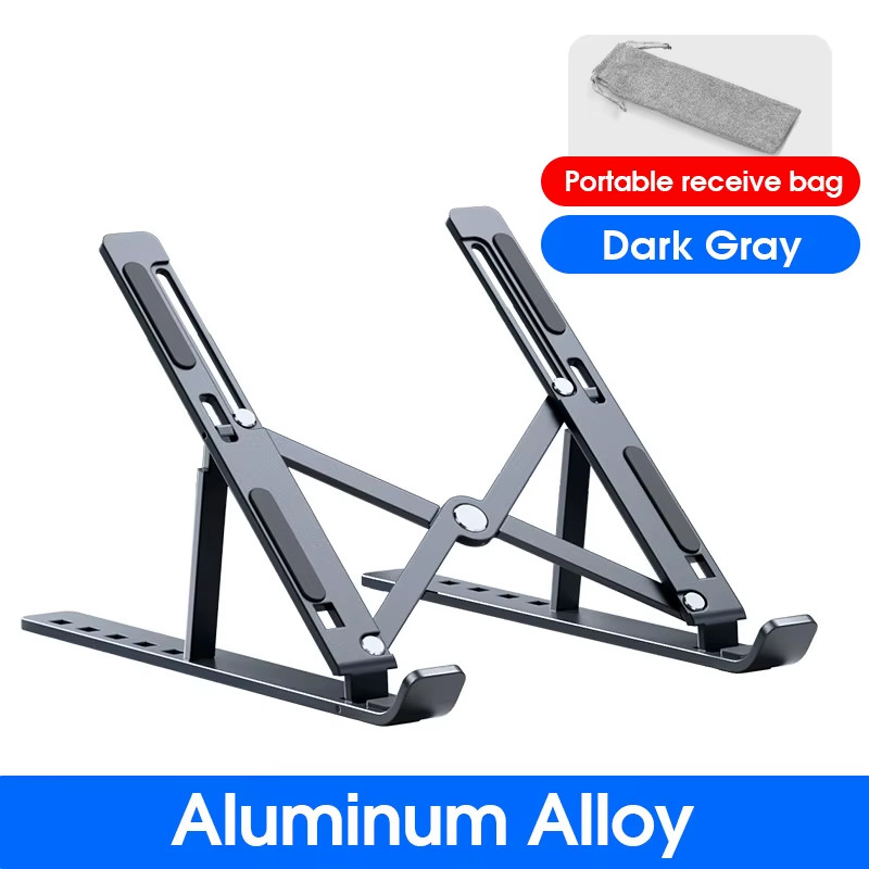 YYLM N8 Laptop Stand Aluminum for Macbook Adjustable Portable More Stabe Laptop 