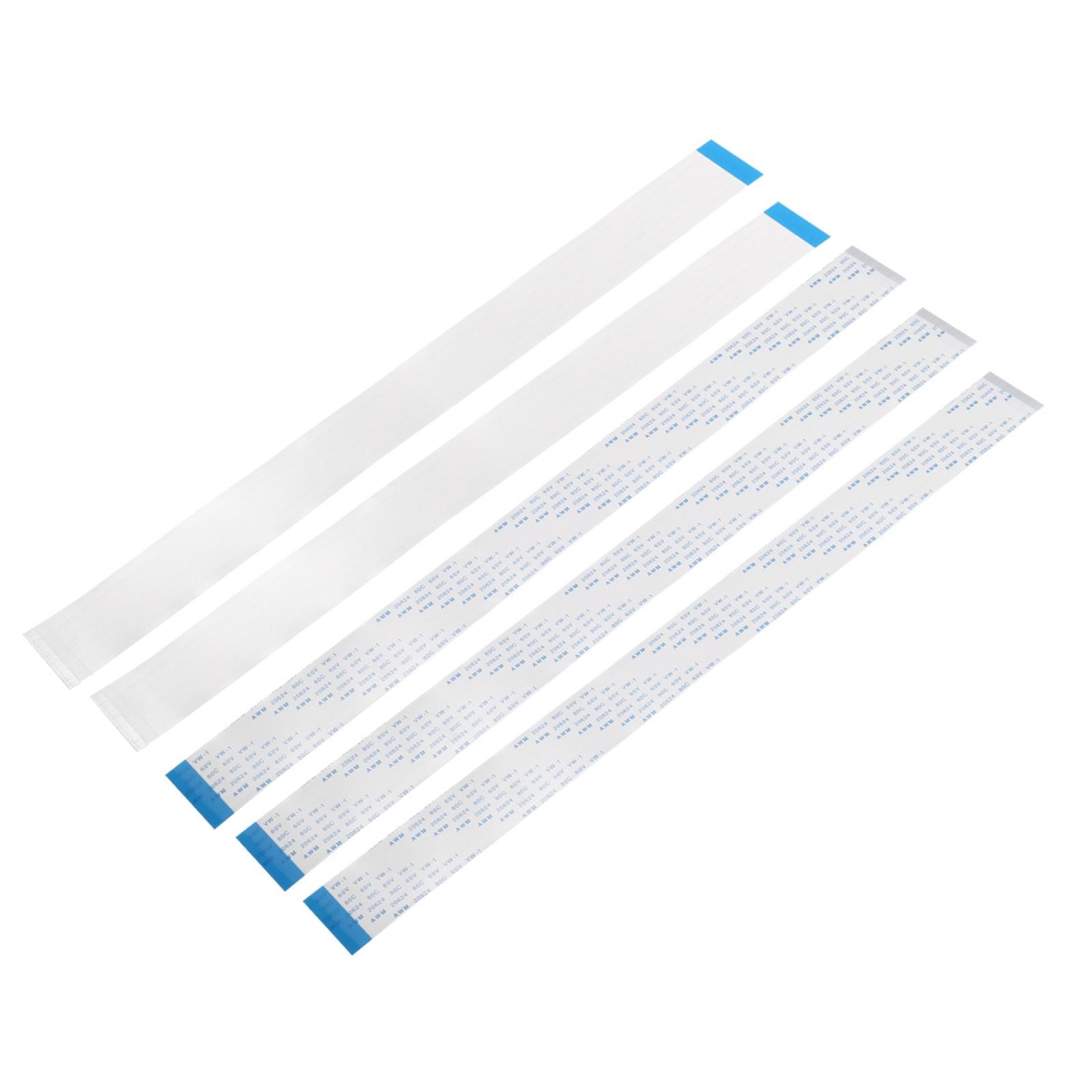 5pcs 50 Pins 0.5mm Pitch B Type FFC FPC Ribbon Flat Cable Wire 300mm