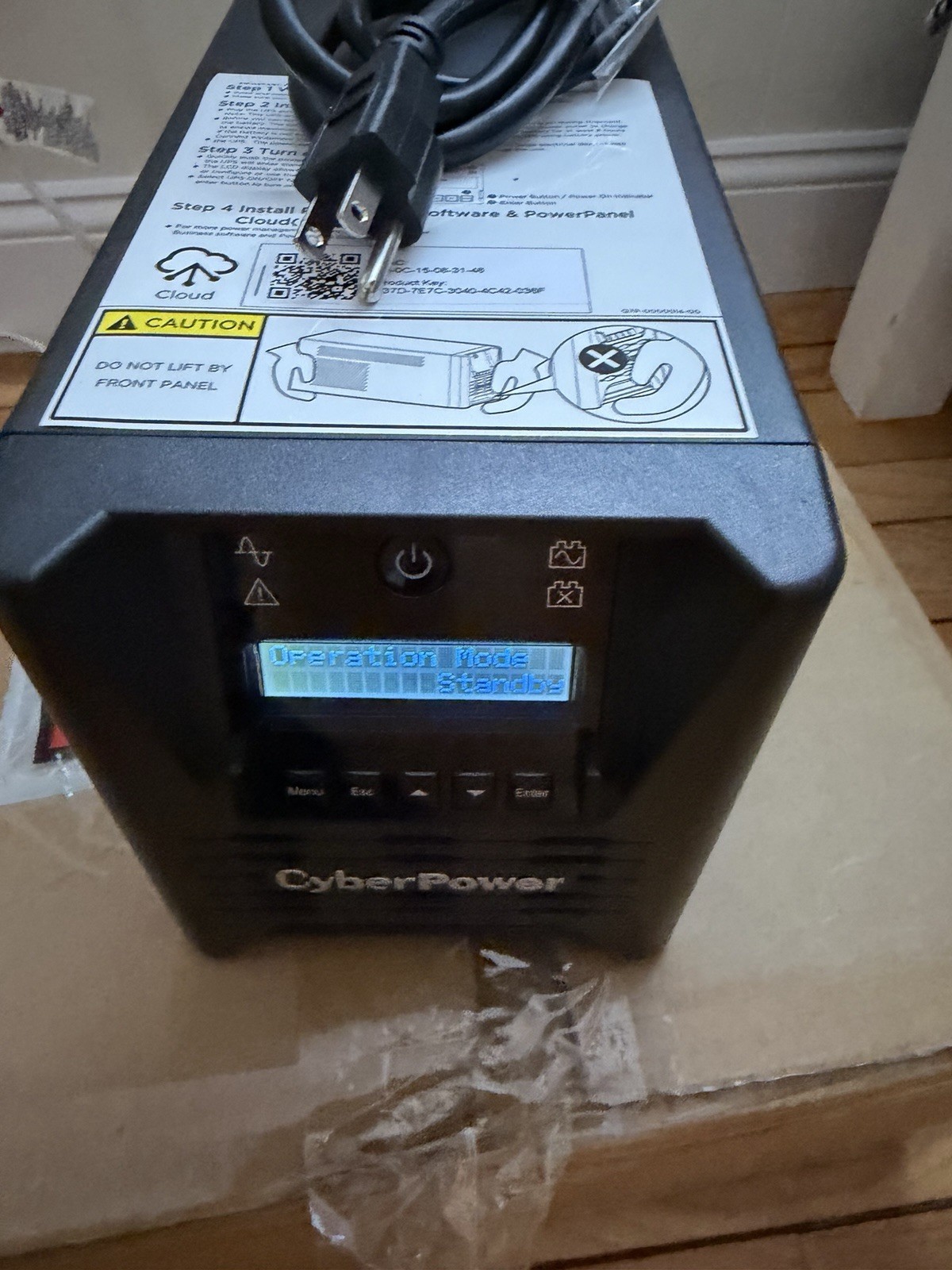 CyberPower PR750LCD3C Smart App Sinewave UPS Systems Fresh Battery Aug 2025 Pass