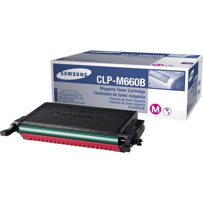 Samsung CLP-M660B Original Toner Cartridge - CLP-M660B/SEE - 635753720969