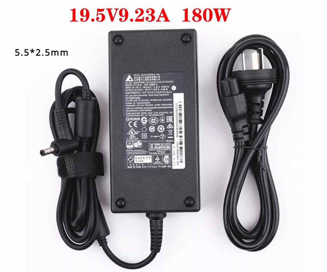 Genuine Delta 180W 19.5V 9.23A Laptop Charger A15-180P1A 5.5*2.5mm Power Adapter