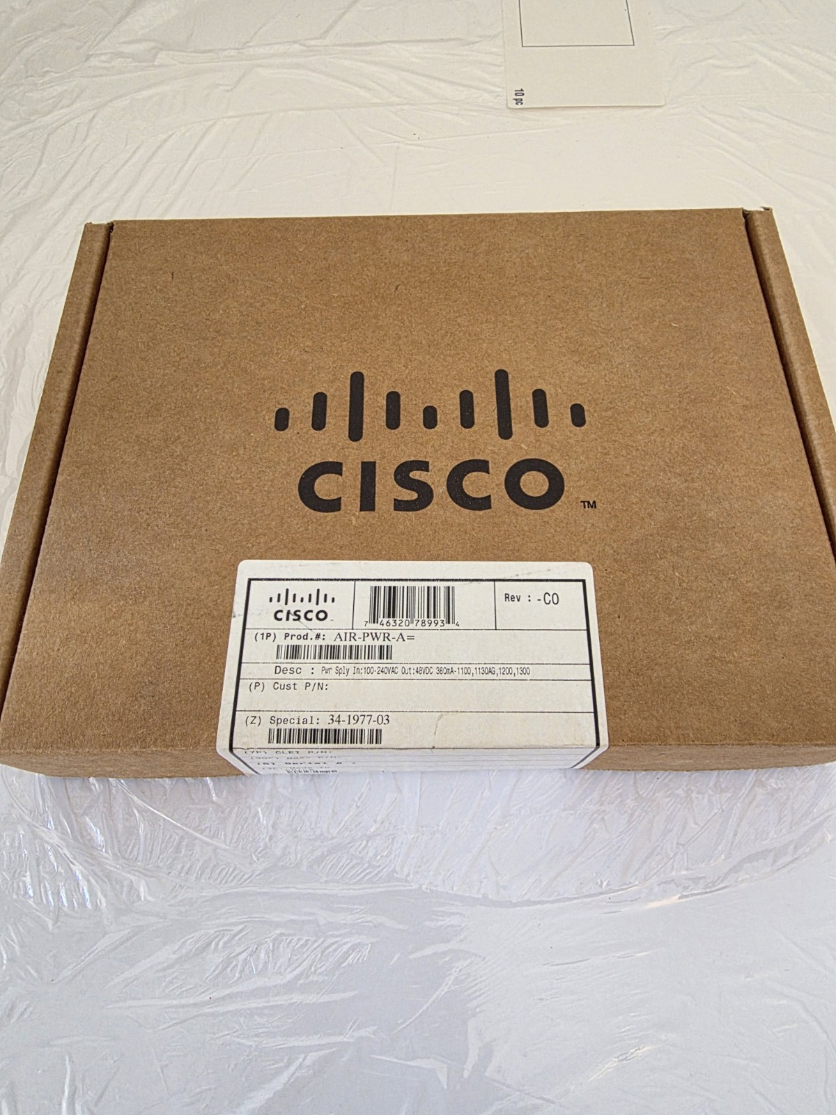 NEW Cisco AIR-PWR-B Power Supply for Aironet 1100 1130AG 1200 1300 AP 