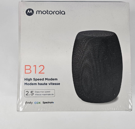Motorola B12 DOCSIS 3.1 High Speed Cable Modem 2.5Gbps Xfinity Cox Spectrum