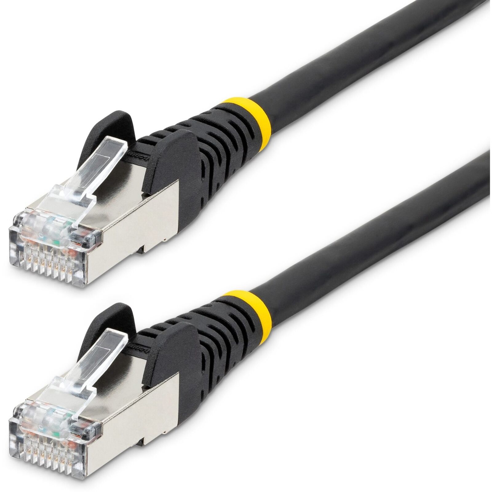 StarTech.com 14ft CAT6a Ethernet Cable, Black Low Smoke Zero Halogen [LSZH] 10