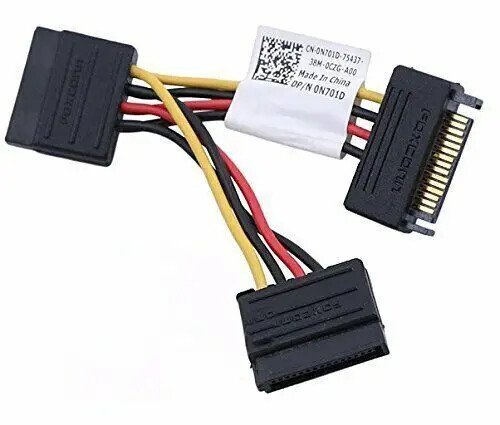 0N701D N701D For Dell SATA Power Supply Transfer Wiring Power Cables