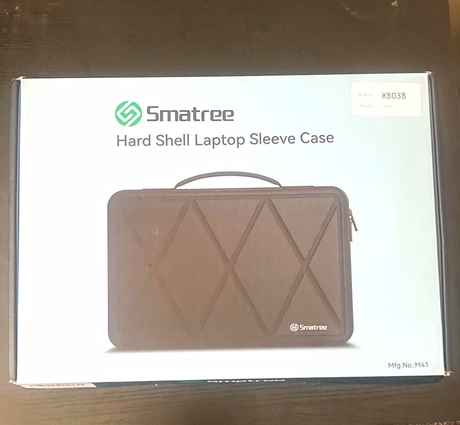 Smatree Hard Shell Sleeve Case for 12-13in Laptop, Black, X8038/M41