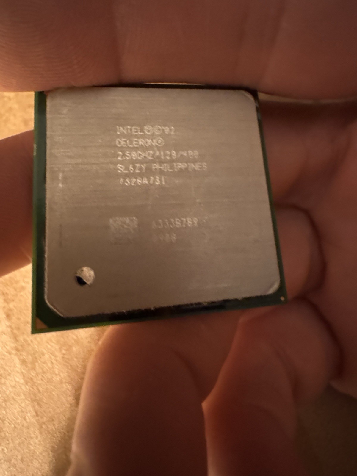 Intel Celeron SL6ZY - 2.50GHZ /128/400 CPU Processor