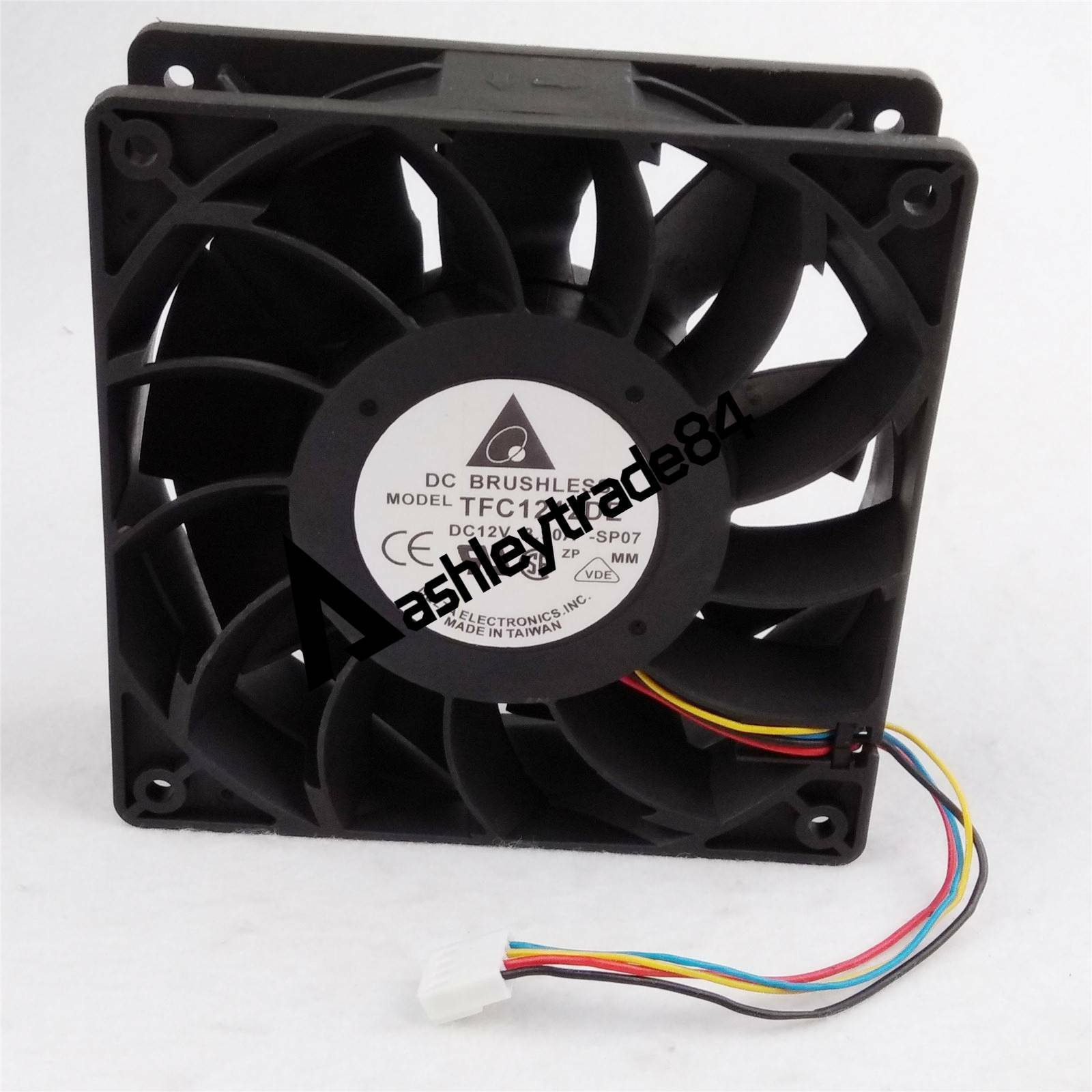 1PC Delta 120mm 12cm TFC1212DE 190CFM 12038 DC 12V cooling fans