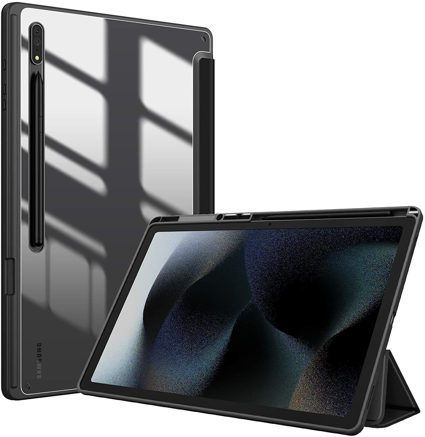 Hybrid Slim Case for Samsung Galaxy Tab S10 Ultra 2024/ S9 Ultra 2023 14.6 Inch