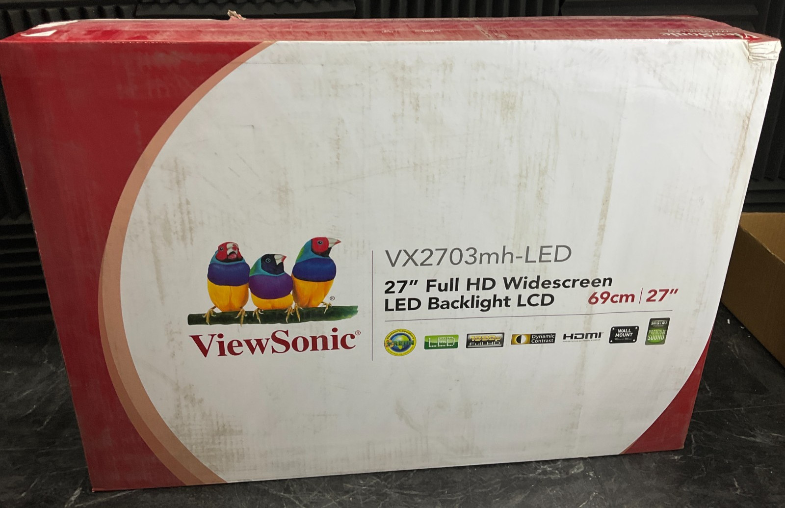 Viewsonic VX2703MH 27" LED LCD Monitor VX2703MH-LED✨🔥✨NEW SEALED INSIDE✨🔥✨