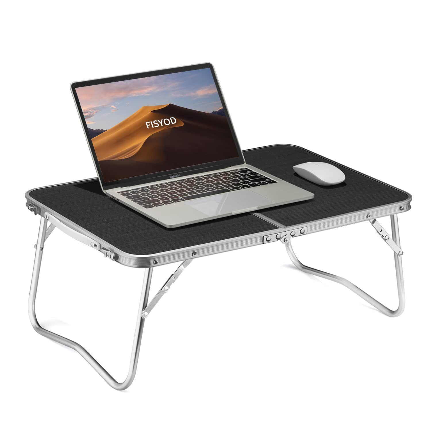 Folding Laptop Table, Bed Table Lap Desk, Breakfast Tray Table, Portable Mini...