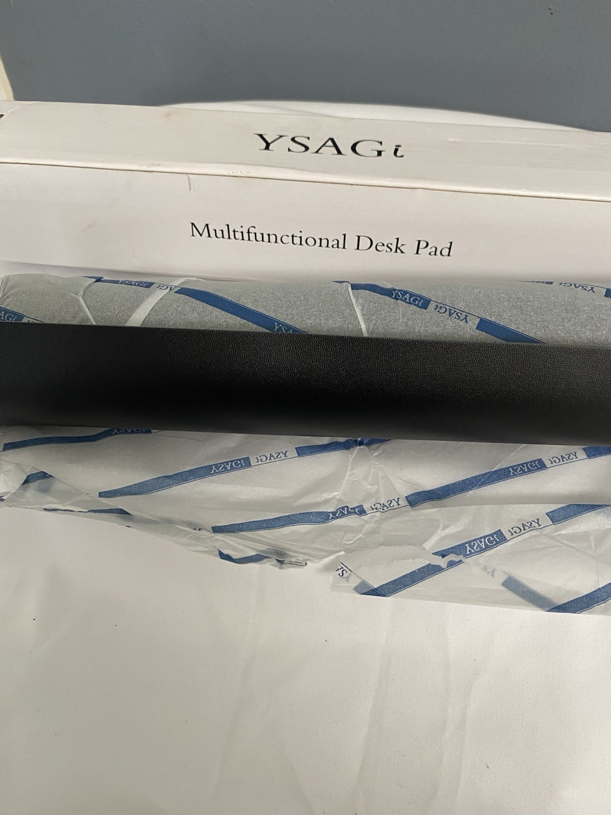 Ysagi Multifunctional Office Mat Unused Nonslip Opened Box Black
