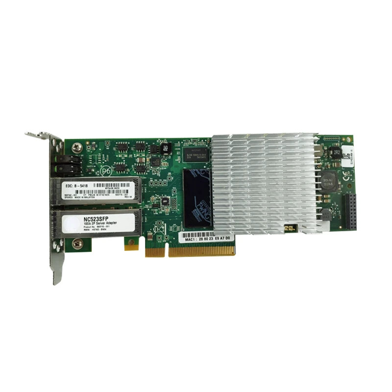 593742/593715-001 NC523SFP QLE3242 10G Fiber Expanding Board Dual Port 10GbE