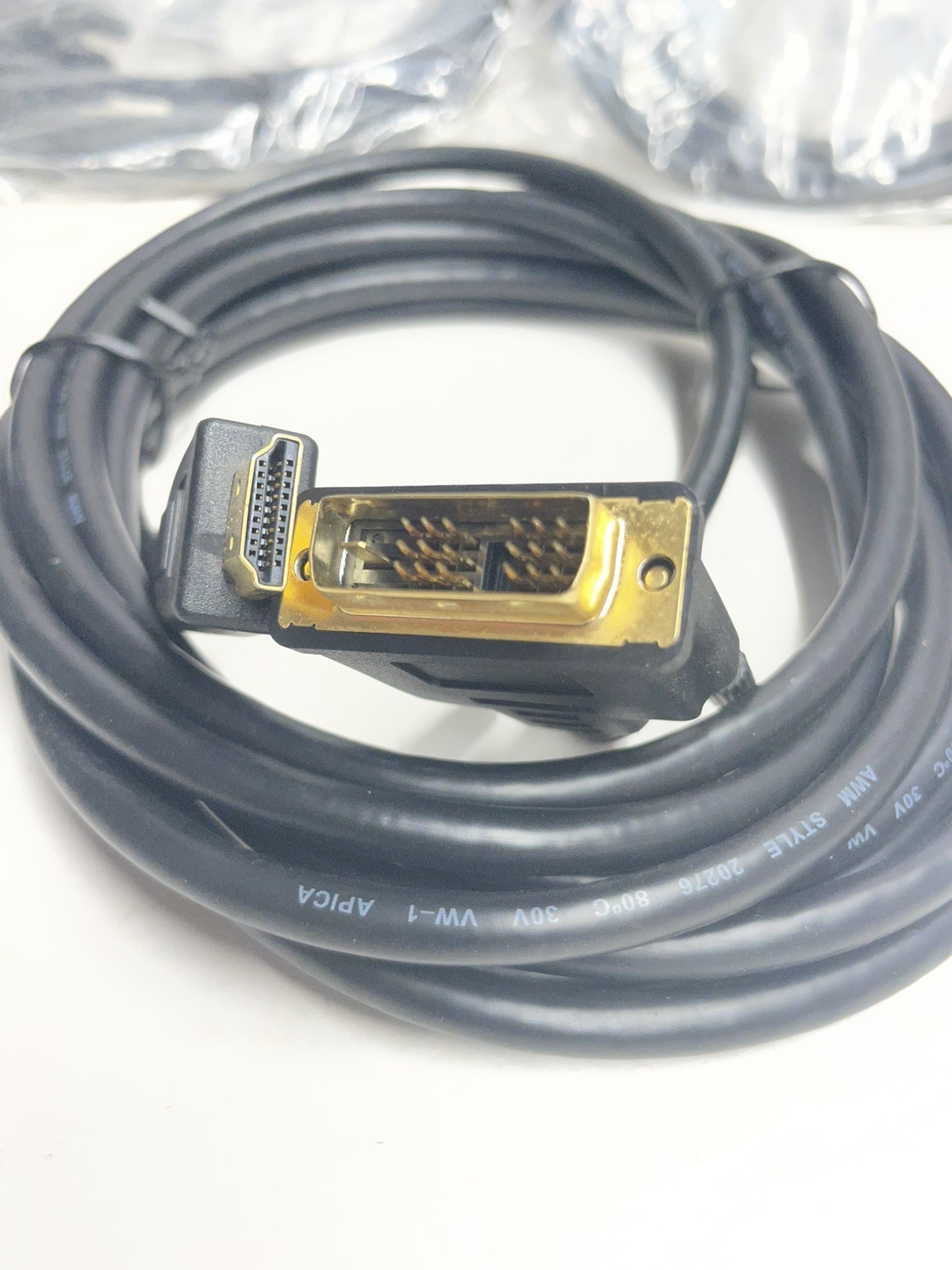 10 Ft  DVI to HDMI Cable Adapter DVI-D to HDMI Connector Converter Monitor Cord 