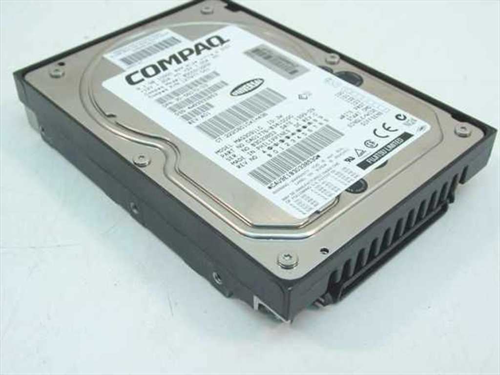 Compaq 127977-001 9.1GB Wide Ultra2 SCSI Hard Drive 10000 RPM 80-Pin 3.5"