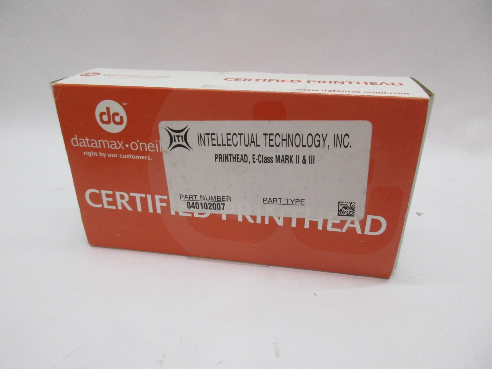 DATAMAX-O'NEIL CERTIFIED PRINTHEAD E-CLASS MARK II & III 040102007 T5-B16