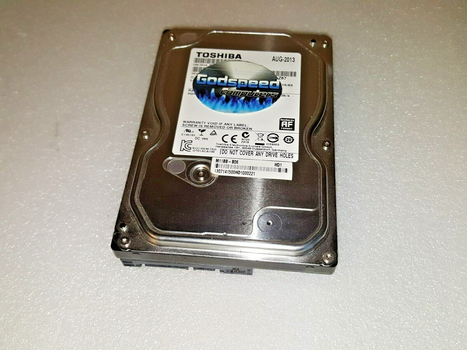 HP Pavilion Elite HPE-410f - 1TB SATA Hard Drive Windows 7 Professional 64-Bit
