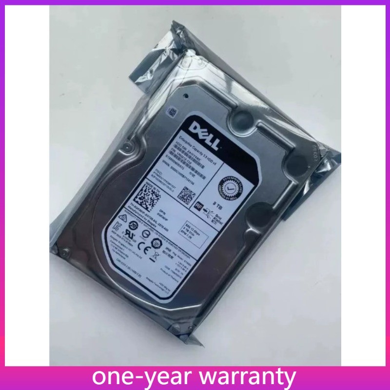 1PCS ST8000NM0075 DELL GKWHP Enterprise 8TB V5 7.2K 12Gb 3.5" SAS Hard Drive 0G
