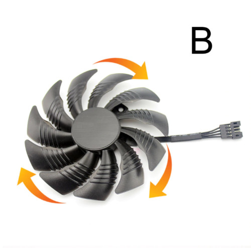 Cooler Fan For Gigabyte GeForce GTX 1050Ti G1 Gaming 2G 4G 6G R12C 88mm