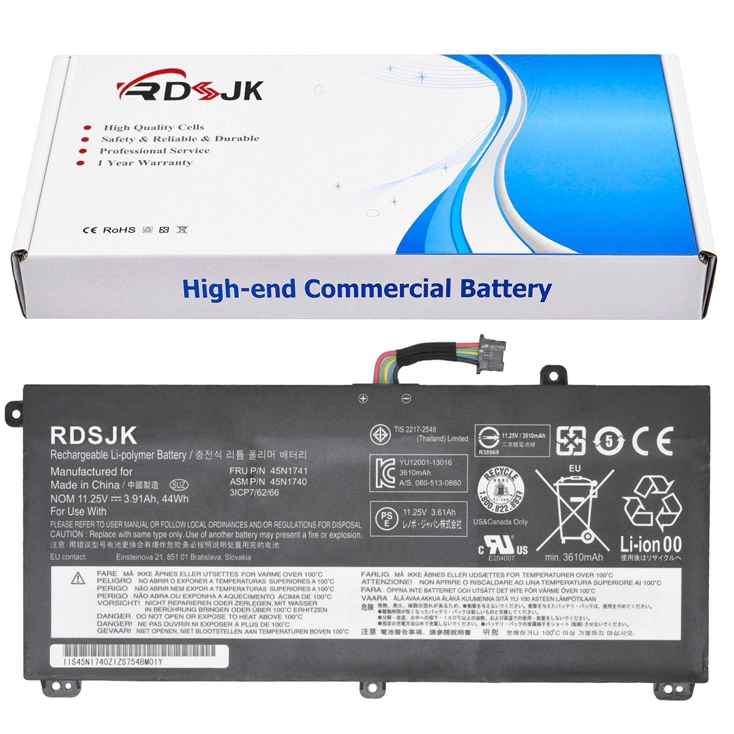 45N1740 45N1741 45N1742 45N1743 00NY639 Laptop Battery for Lenovo ThinkPad T5...
