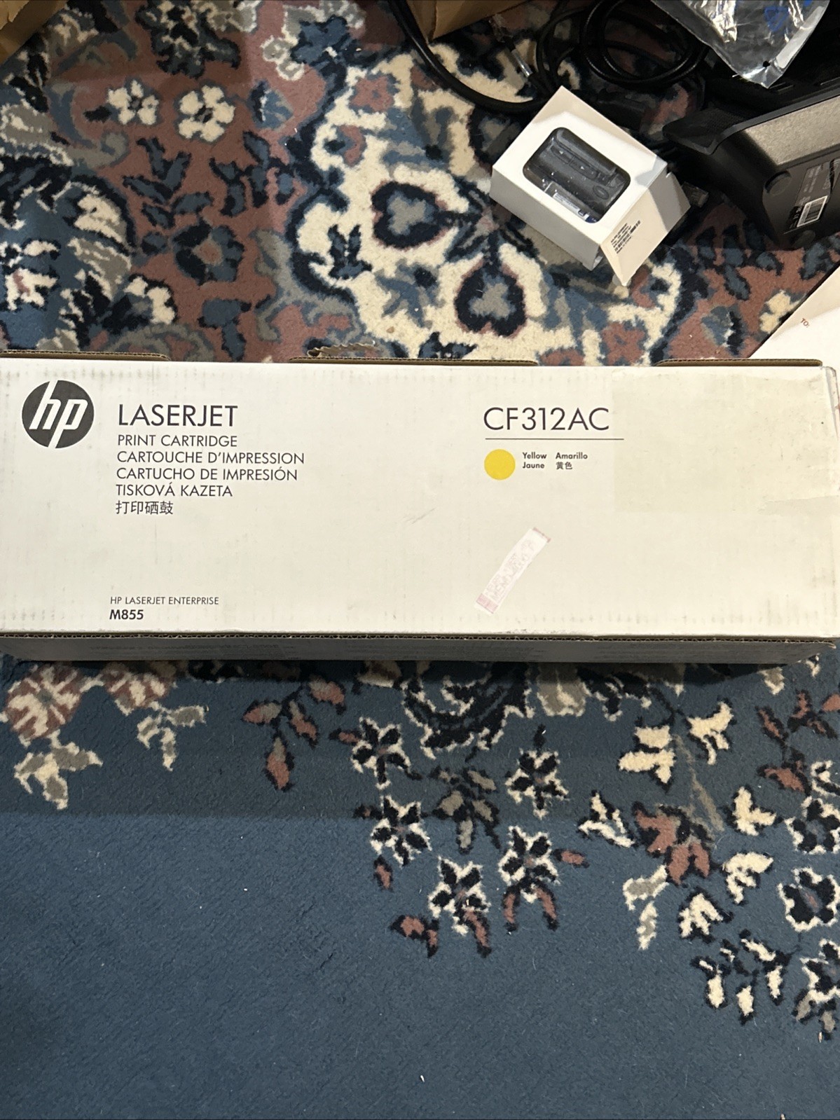 Genuine HP 826A Yellow  Toner Cartridge CF312AC Laserjet Flow Factory Seal Bag