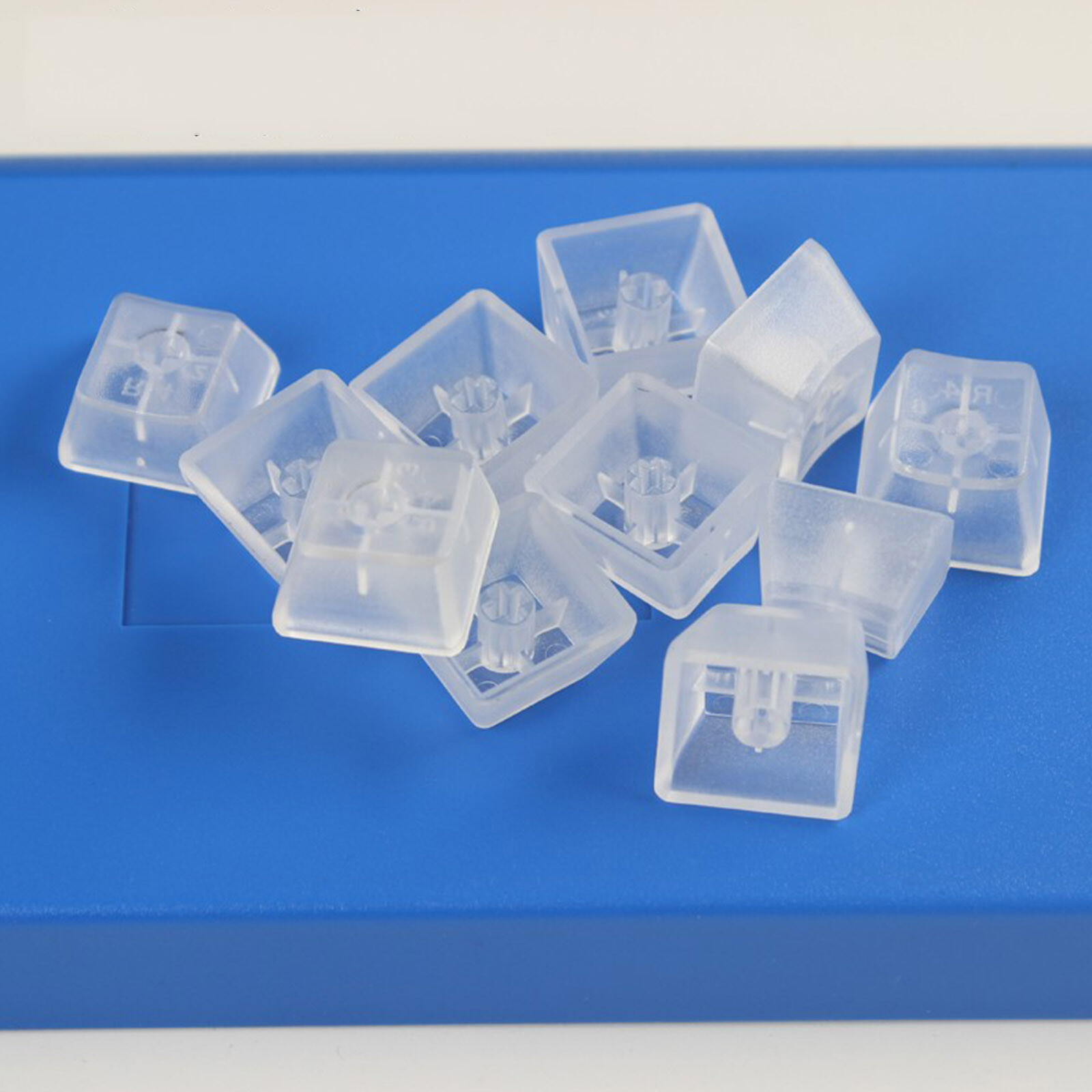 For Mechanical Keyboard 10pcs/set Transparent Key Caps ESC OEM R4 Height Keycap