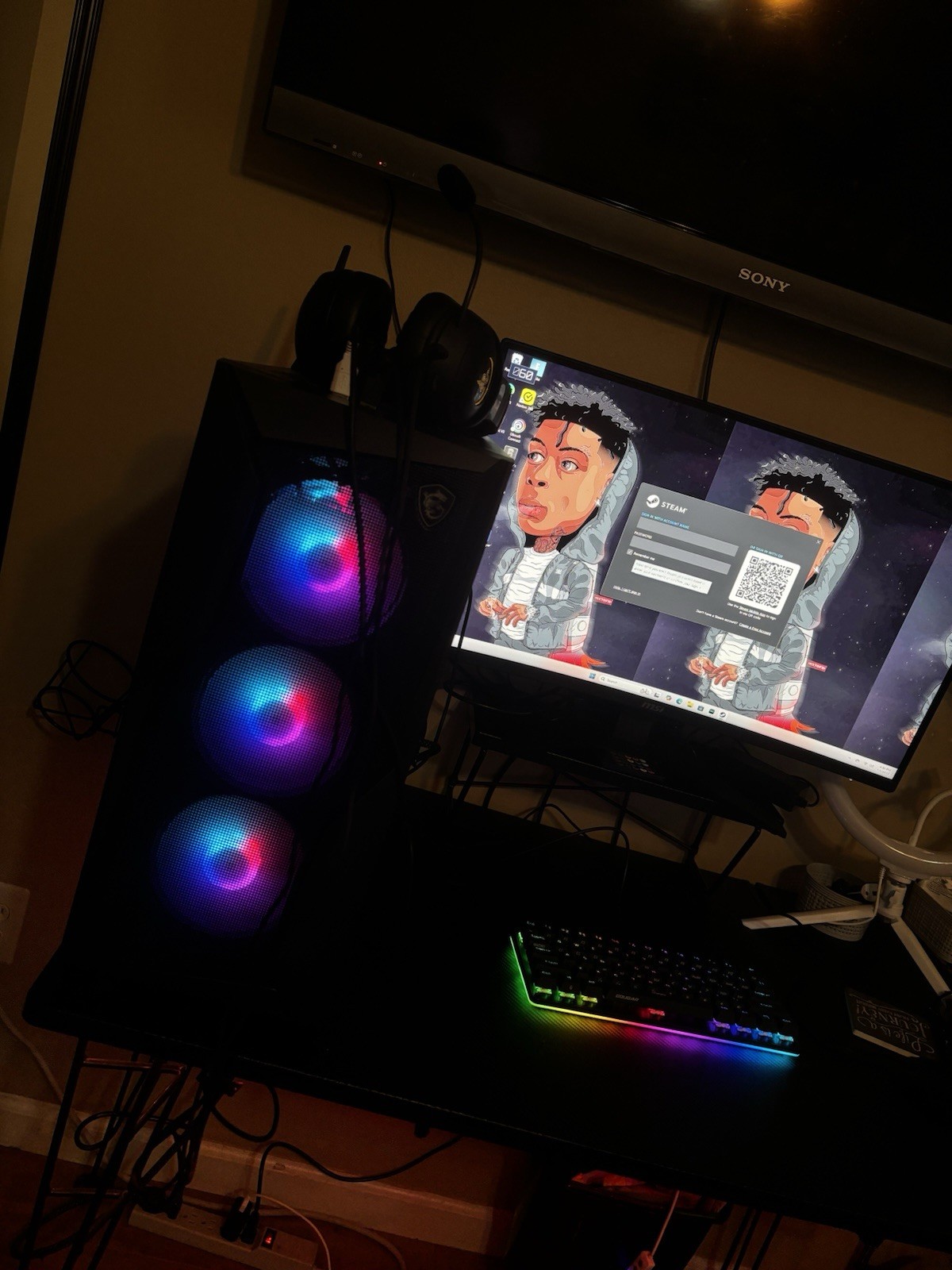 PC GAMING DESKTOP USED | RTX 4060 I7 12TH GEN 12700F CAN OVERCLOCK