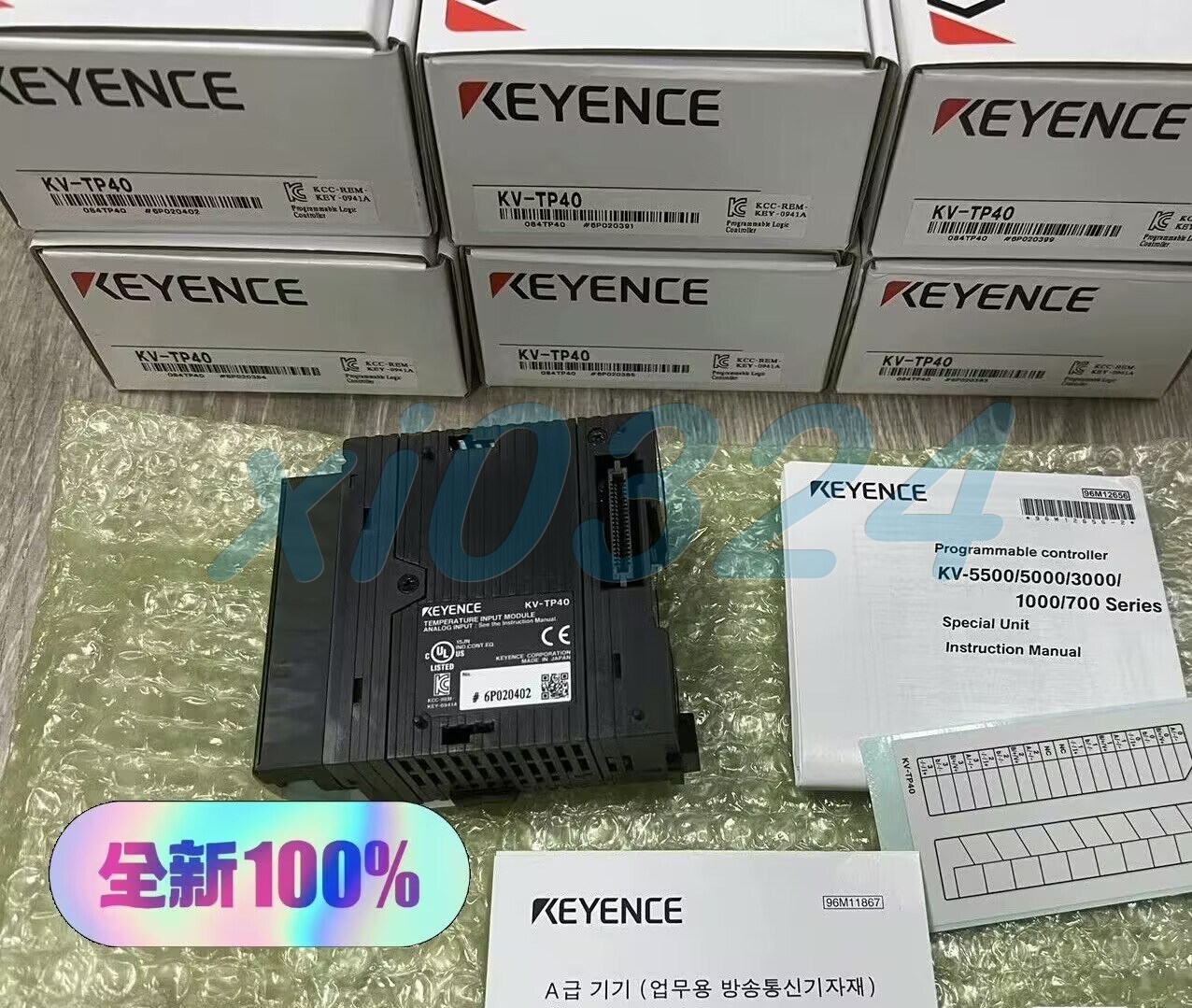 1 pcs NEW  KEYENCE   KV-TP40   module  By DHL or FedEX