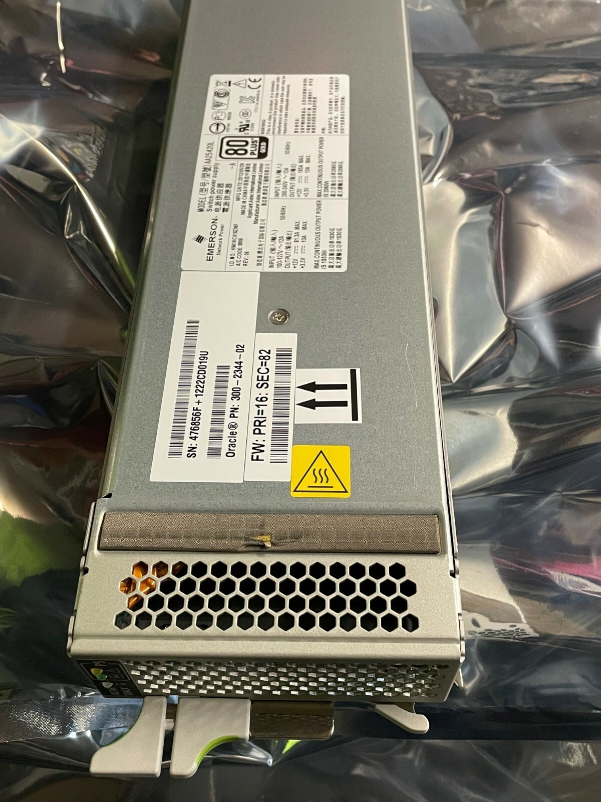 Lot of 2 Sun Oracle 300-2344-02 Type A239C 1030/2060 Watt AC Input Power Supply