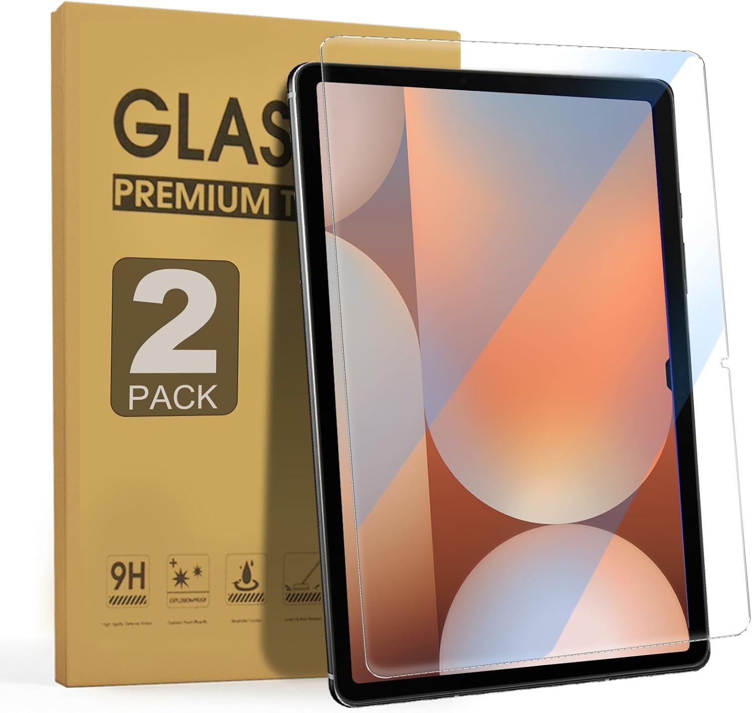 (2 Pack) Samsung Galaxy Tab S10 Ultra 14.6" inch Screen Protector Tempered Glass