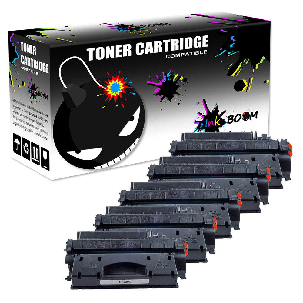 5BK Toner Cartridge replace for HP CF280X 80X LaserJet 400 M401n M425dn M425dw