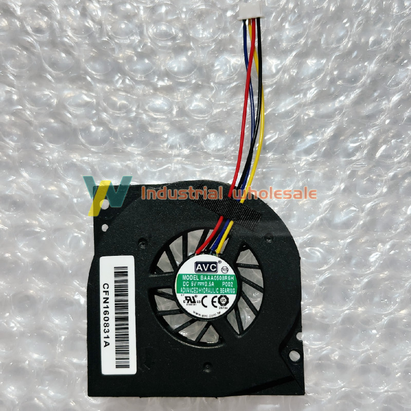 1PCS For AVC BAAA0508R5H 5V 0.5A 55mm 4-Pin Ultra Thin Intel Laptop Blower Fan