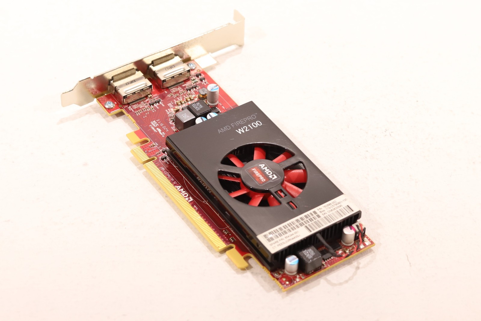 HP AMD FirePro W2100 2GB GDDR5 PCIe x16 Graphics Card P/N: 854244-001 Tested