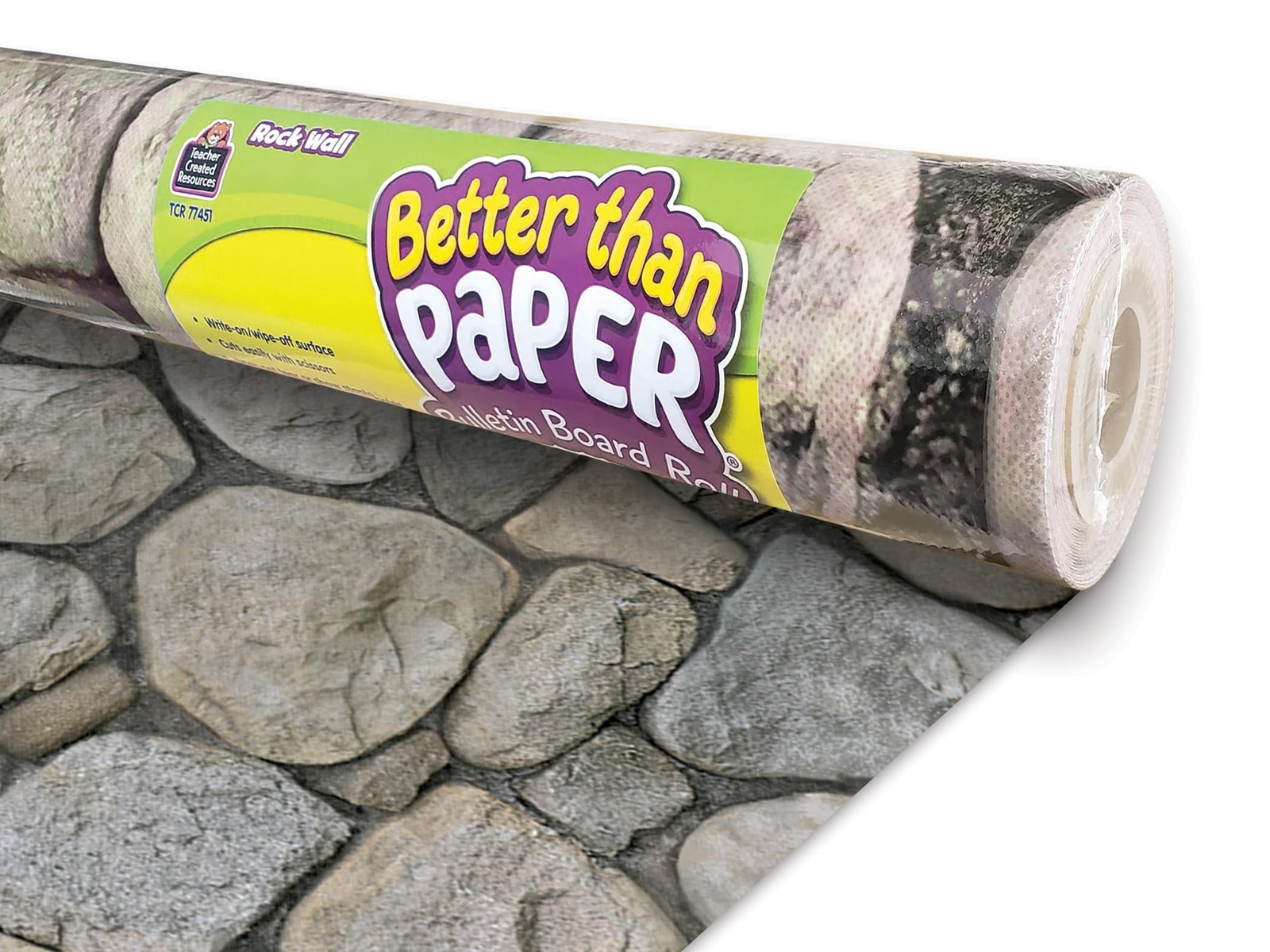 Bulletin Board Roll Rock Wall Teacher Created Resources TCR77451 Multicolor