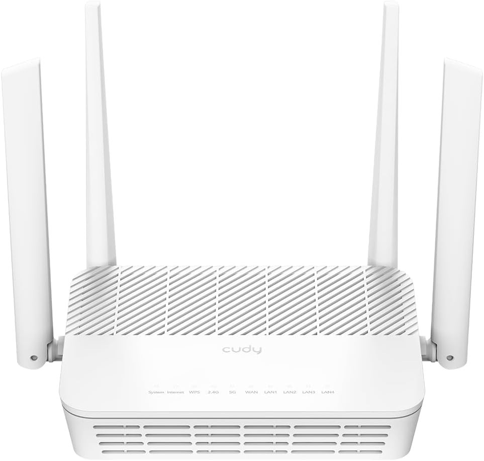 Cudy AX3000 WiFi 6 2.5G PoE Router Dual Band VPN USB 2.0 MU-MIMO Mesh WR3000P