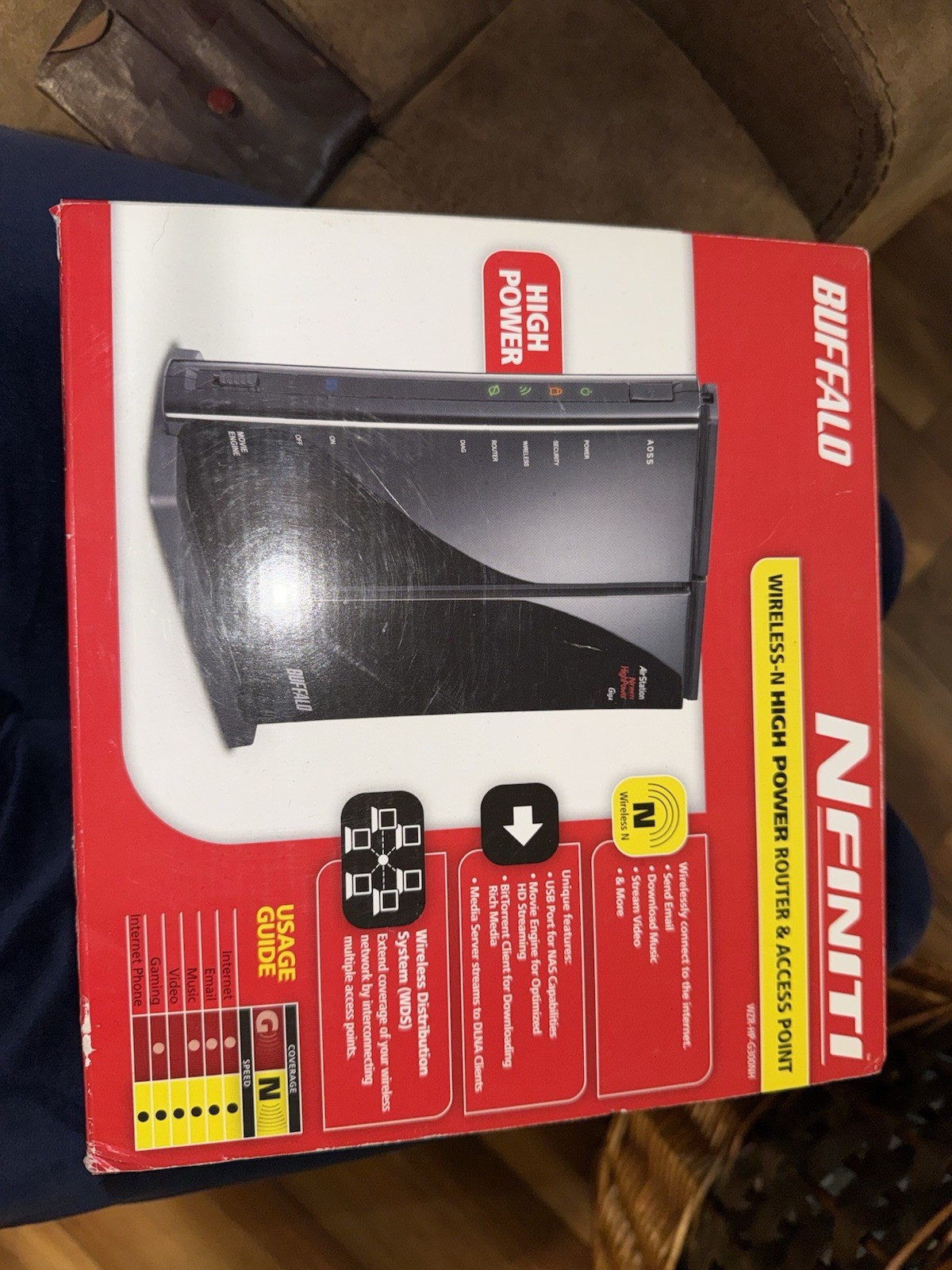 Buffalo Technology Nfiniti Wireless High Power Router And Access Point