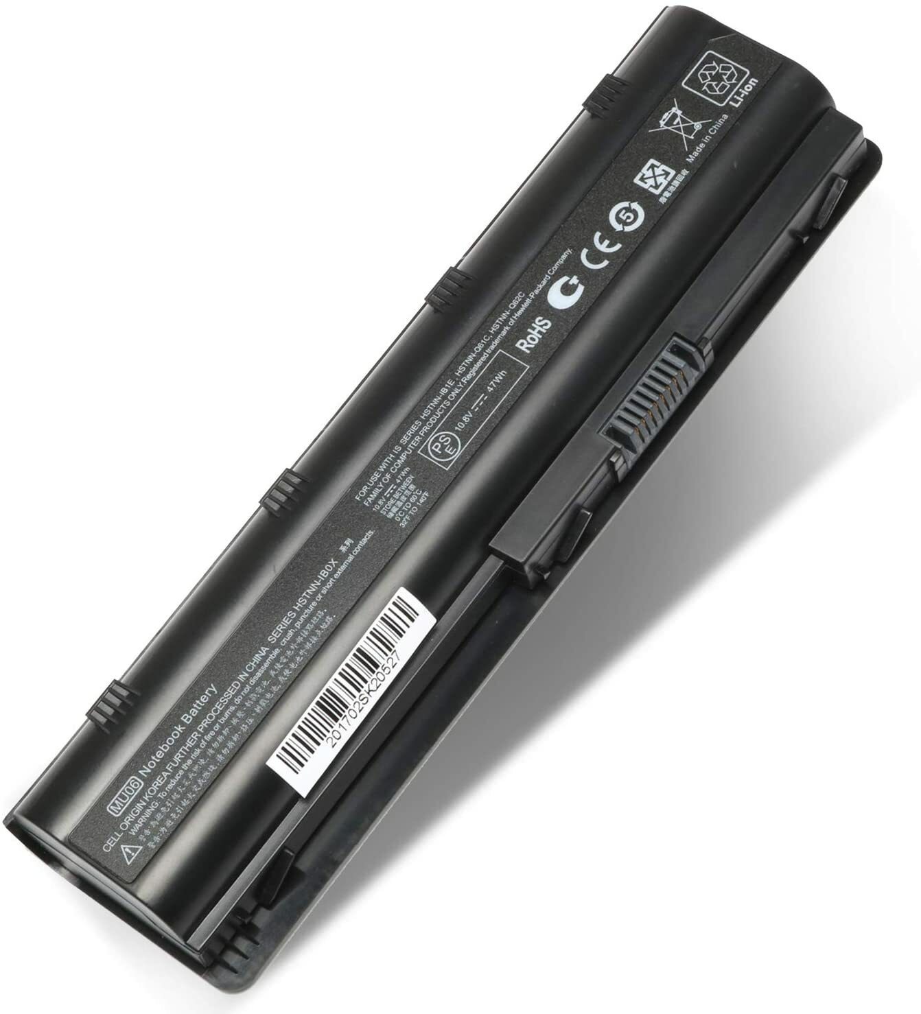 Replacement Battery for HP Spare 593553-001, HP Compaq Presario CQ32 CQ42 CQ43