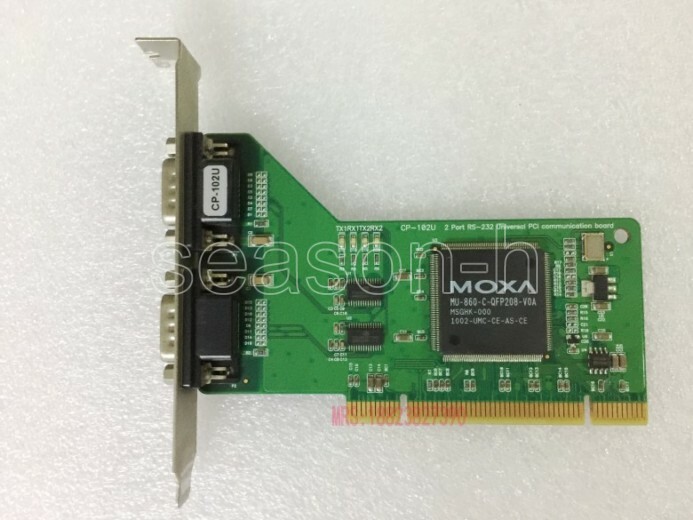 MOXA CP-102U V2 2口RS232 PCI adapter card