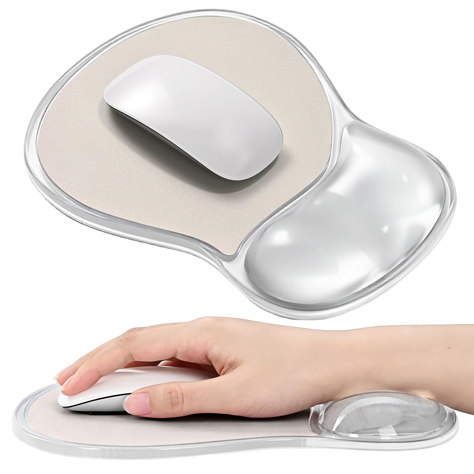 Ergonomic Waterproof Pad with Wrist Rest