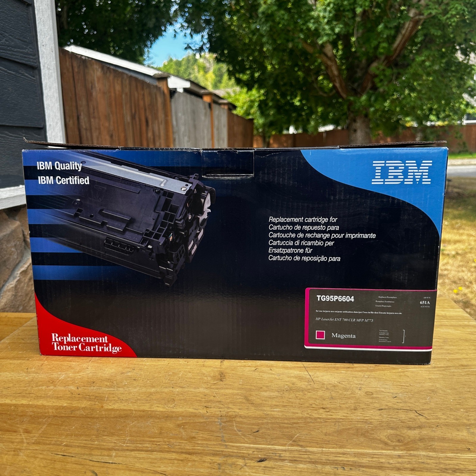 IBM Toner Cartridge Magenta TG95P6604 Alternative for HP 651A (CE343A)