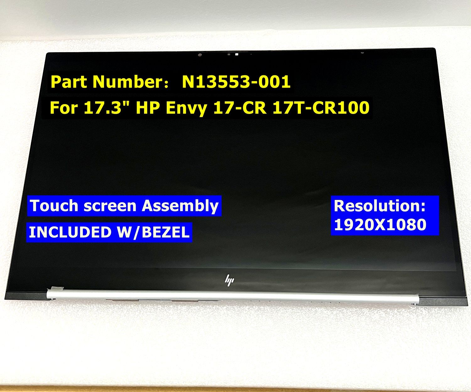Replacement HP Envy 17T-CR100 17T-CR0000 LCD LED Display Panel FHD Touch Screen