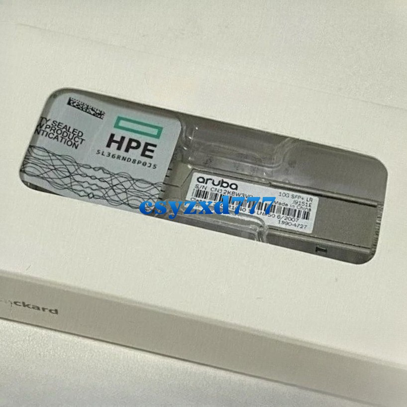 J9151E NEW HPE / Aruba 10G SFP+ LC LR 10km SMF Transceiver Module 
