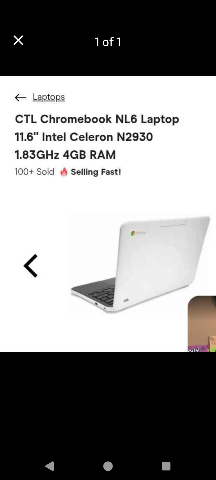 CTL Chromebook NL6 11.6" 4GB White - Chrome OS
